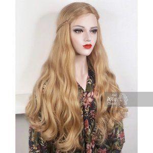 Honey Blonde Wavy Lace Wig | Bianca